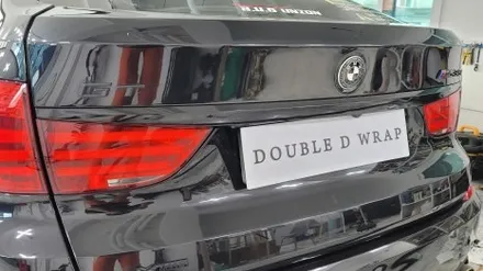 김해 장유 창원 랩핑 BMW 5GT 크롬죽이기 및 부분랩핑 본넷랩핑 / 김해 율하동