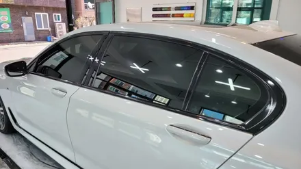 김해랩핑 장유랩핑 BMW 7시리즈 크롬죽이기 크롬가리기 / 김해, 부산, 창원