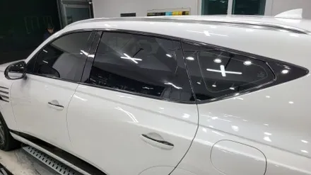 김해랩핑 장유랩핑 제네시스 GV80 크롬죽이기 _더블디랩 / 김해 율하동