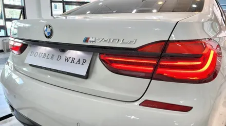 김해랩핑 장유랩핑 BMW 7시리즈 크롬죽이기 크롬가리기 / 김해, 부산, 창원