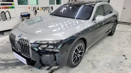 김해 장유 창원 랩핑  BMW 7시리즈(G70) 투톤 랩핑 듀오톤 랩핑 더블디랩 / 김해 율하동