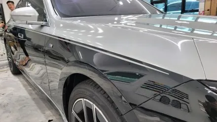 김해 장유 창원 랩핑  BMW 7시리즈(G70) 투톤 랩핑 듀오톤 랩핑 더블디랩 / 김해 율하동