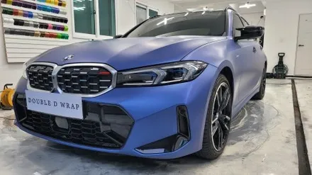 김해랩핑 창원랩핑 BMW 3시리즈 투어링 전체랩핑 시공기_ 더블디랩 / 김해 율하동