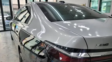 김해 장유 창원 랩핑  BMW 7시리즈(G70) 투톤 랩핑 듀오톤 랩핑 더블디랩 / 김해 율하동
