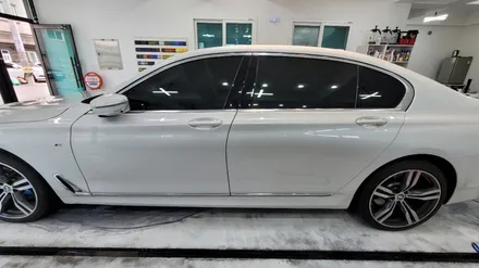 김해랩핑 장유랩핑 BMW 7시리즈 크롬죽이기 크롬가리기 / 김해, 부산, 창원