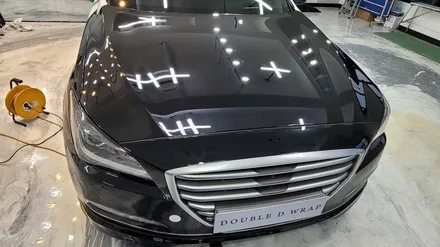 김해랩핑 장유랩핑 제네시스 DH(G380) 전체랩핑 재시공 부분랩핑 / 김해, 부산, 창원