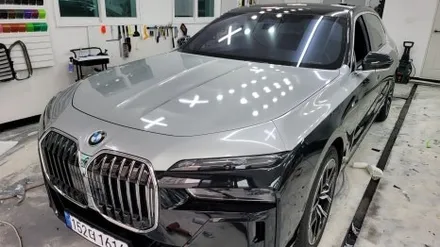 김해 장유 창원 랩핑  BMW 7시리즈(G70) 투톤 랩핑 듀오톤 랩핑 더블디랩 / 김해 율하동