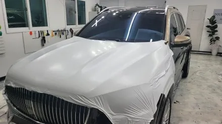 김해랩핑 창원 장유 랩핑 벤츠 GLS 600 마이바흐 전체랩핑 시공 _ 더블디랩 / 김해 율하동