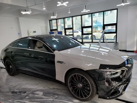 벤츠 AMG GT43 전체랩핑으로 스포티하게 변신 / 김해, 부산, 창원