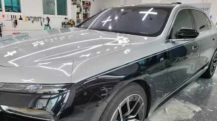 김해 장유 창원 랩핑  BMW 7시리즈(G70) 투톤 랩핑 듀오톤 랩핑 더블디랩 / 김해 율하동