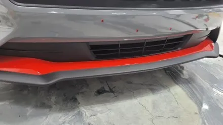 창원 김해 장유 자동차 랩핑 머스탱 컨버터블 전체랩핑 보험처리 앞범퍼 재시공 / 김해, 부산, 창원