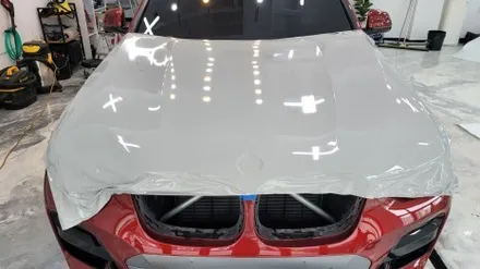 김해랩핑 장유랩핑 BMW X4 전체랩핑_유광그레이 크레용 / 김해, 부산, 창원