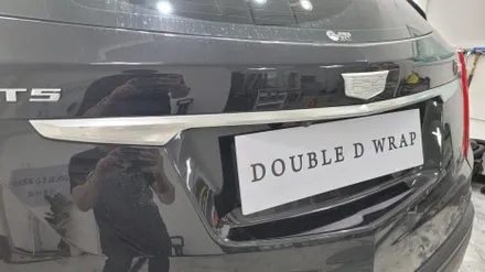 김해 장유 창원 자동차 랩핑 캐딜락 ST5 크롬죽이기 무광블랙 살펴보기 / 김해, 부산, 창원