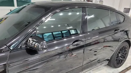 김해 장유 창원 랩핑 BMW 5GT 크롬죽이기 및 부분랩핑 본넷랩핑 / 김해 율하동