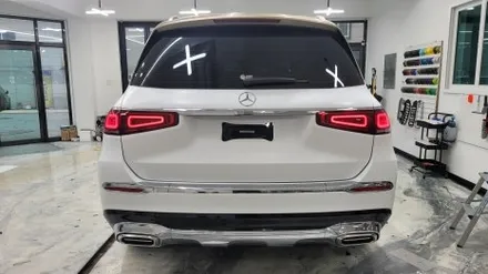 김해랩핑 창원 장유 랩핑 벤츠 GLS 600 마이바흐 전체랩핑 시공 _ 더블디랩 / 김해 율하동