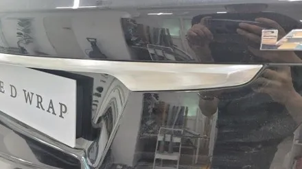 김해 장유 창원 자동차 랩핑 캐딜락 ST5 크롬죽이기 무광블랙 살펴보기 / 김해, 부산, 창원