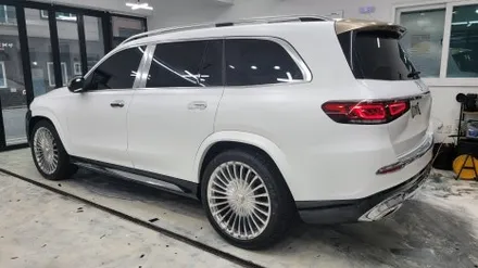김해랩핑 창원 장유 랩핑 벤츠 GLS 600 마이바흐 전체랩핑 시공 _ 더블디랩 / 김해 율하동