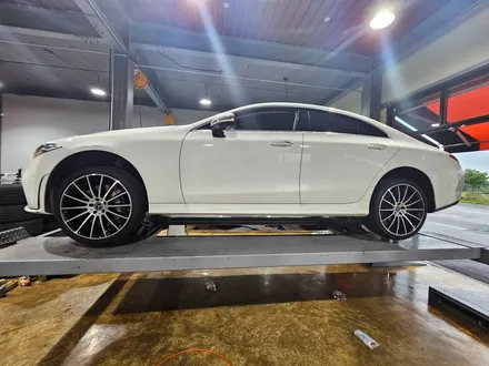 벤츠 cls 450/분체도장 휠 복원/컷팅 휠 복원/다이아컷팅/광주 타이어 원