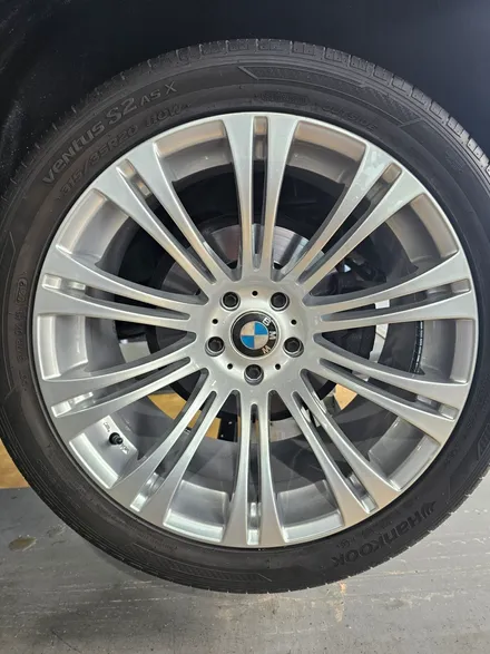 BMW X6/분체도장 휠 복원/액상 도장 휠 복원/광주 타이어 원