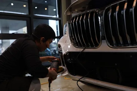 광주 자동차 광택, 세라믹 유리막 코팅: BMW X5 시공 후기 / 광주 광산