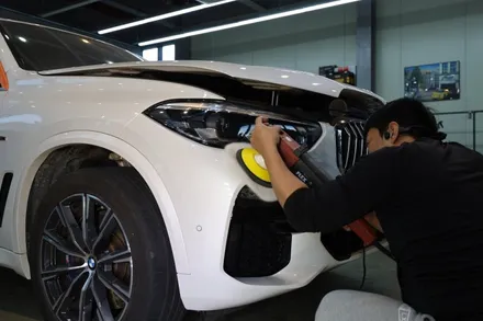 광주 자동차 광택, 세라믹 유리막 코팅: BMW X5 시공 후기 / 광주 광산