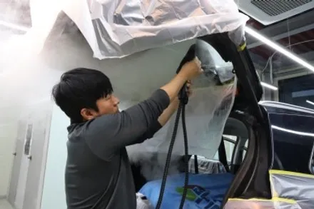 글라스틴트 레이니 블루 / 광주 썬팅 반사필름 추천. / 광주 광산