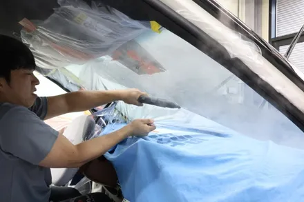 장덕동 썬팅. 픽업도 가능합니다. 토레스 글라스틴트 선셋 재시공 / 광주 광산