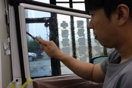 장덕동 썬팅. 픽업도 가능합니다. 토레스 글라스틴트 선셋 재시공 / 광주 광산