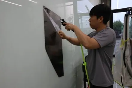 장덕동 썬팅. 픽업도 가능합니다. 토레스 글라스틴트 선셋 재시공 / 광주 광산
