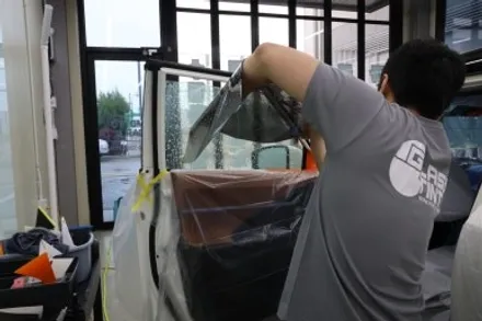 장덕동 썬팅. 픽업도 가능합니다. 토레스 글라스틴트 선셋 재시공 / 광주 광산
