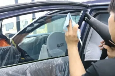 광주 밝은농도 썬팅 글라스틴트 로데 전면 70%, 측후면 35% 아반떼 AD 재시공 / 광주 광산