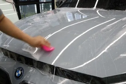 광주 PPF 전문점. BMW I4 보닛과 생활보호 패키지 시공 / 광주 광산