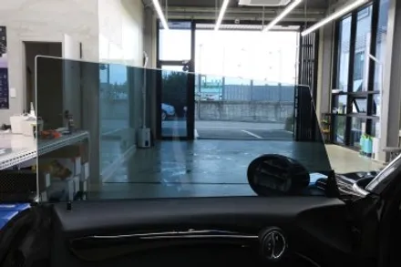 광주 썬팅 / BMW 미니쿠퍼  레이니블루 / 광주 광산