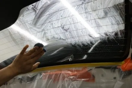 장덕동 썬팅. 픽업도 가능합니다. 토레스 글라스틴트 선셋 재시공 / 광주 광산