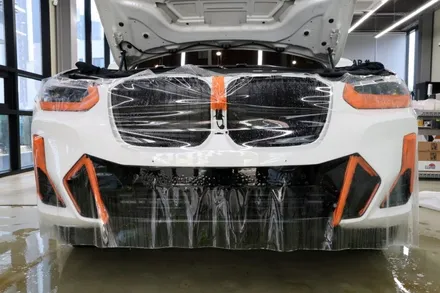 광주 광산구 PPF / BMW X4 앞범퍼 전체 보험처리 시공! 1인 대표 책임 작업 / 광주 광산