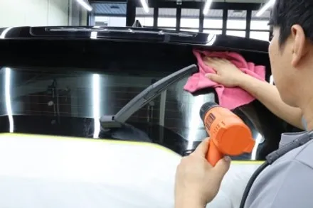 장덕동 썬팅. 픽업도 가능합니다. 토레스 글라스틴트 선셋 재시공 / 광주 광산