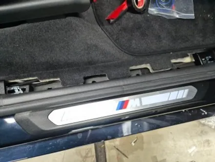 BMW IX3 광주 수완지구 4채널 블랙박스와 보조배터리 장착 / 광주 광산