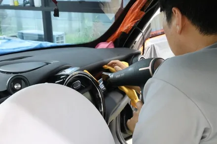 광주 썬팅 / BMW 미니쿠퍼  레이니블루 / 광주 광산