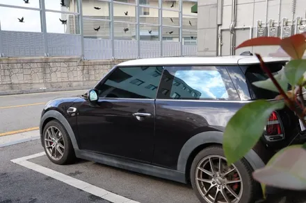 광주 썬팅 / BMW 미니쿠퍼  레이니블루 / 광주 광산