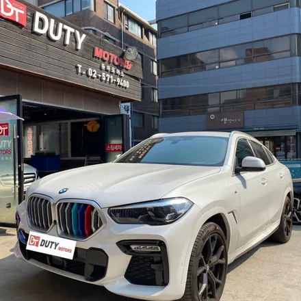 BMW X6 사고보험처리 휀다몰딩 및 휠복원 [잠실외형복원] / 서울 서초