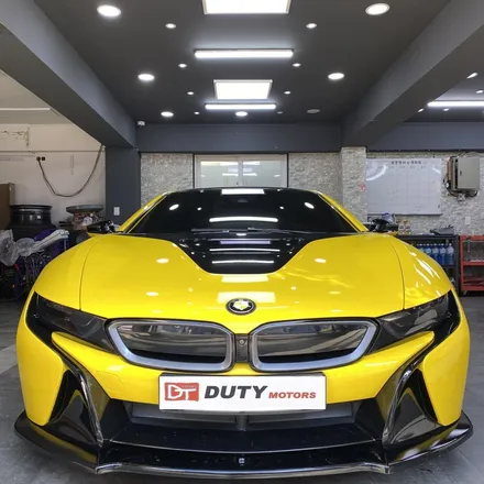 Bmw i8 다운스프링 차량 휠복원 했어요 / 서울 서초