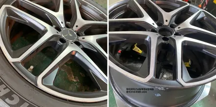 벤츠 Gle53 amg 쿠페 순정 21인치 휠복원 [반포휠복원] / 서울 서초