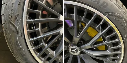 벤츠 전기차 EQS 53AMG 휠복원 [전기차휠복원] / 서울 서초