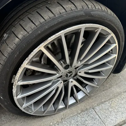 W223 S500 순정 21인치 휠 복원 타이어 교체까지 / 서울 서초