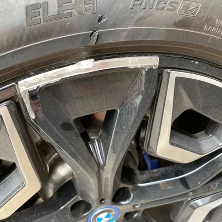 BMW ixm 순정 휠복원 당일작업 했어요 / 서울 서초