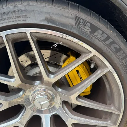 벤츠 AMG GT43 21인치 순정 휠 복원 맛집 / 서울 서초