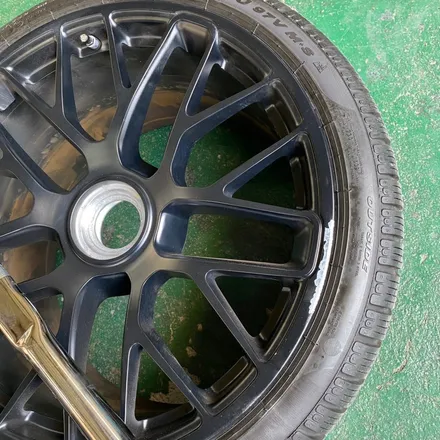 포르쉐 911 센타락휠 휠복원 / 서울 서초