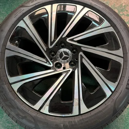 벤츠 W214 E300 익스클루시브 순정휠 휠복원 후 / 서울 서초