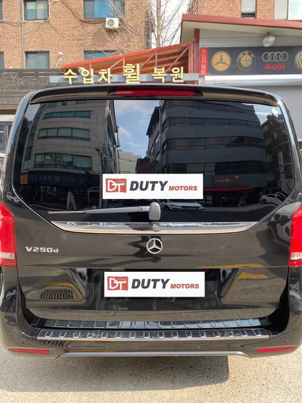 벤츠 V250d 심하게 스크래치가 생긴 휠복원 후기 / 서울 서초