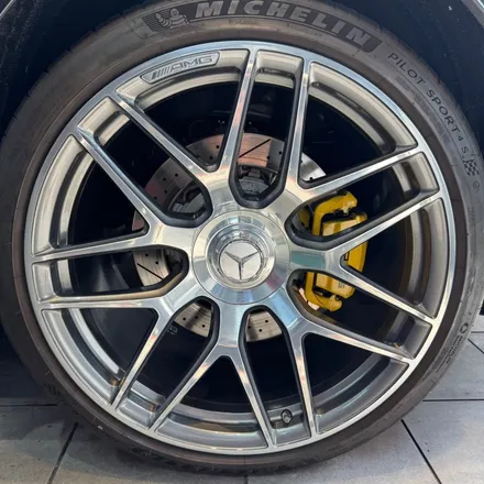 벤츠 AMG GT43 21인치 순정 휠 복원 맛집 / 서울 서초